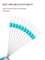 4코너 상단 콩 낚싯대 팁 잠금 콩 실리콘 낚싯대 팁 로프 위치 공간 콩 낚싯줄 카드 콩 낚싯대 팁 콩 메인 라인 액세서리 - 이미지 2