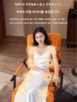 용달리 마사지 의자 홈 풀 바디 인텔리전트 스몰 폴딩 소파 경추 백 반죽 전기 로킹 의자 - 이미지 2
