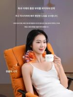 용달리 마사지 의자 홈 풀 바디 인텔리전트 스몰 폴딩 소파 경추 백 반죽 전기 로킹 의자 - 이미지 4