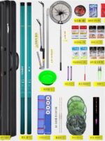 클리어런스 낚시 박스, 새 낚싯대 픽업, 가공된 낚시 장비 풀세트, 미끼 낚싯대, 낚시 의자, 낚싯줄 및 고리는 무작위로 발송됩니다. - 이미지 2