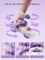6~12세 초보자를 위한 조절 가능한 사이즈를 갖춘 여아 및 어린이용 Coolomi 롤러스케이트 - 이미지 3