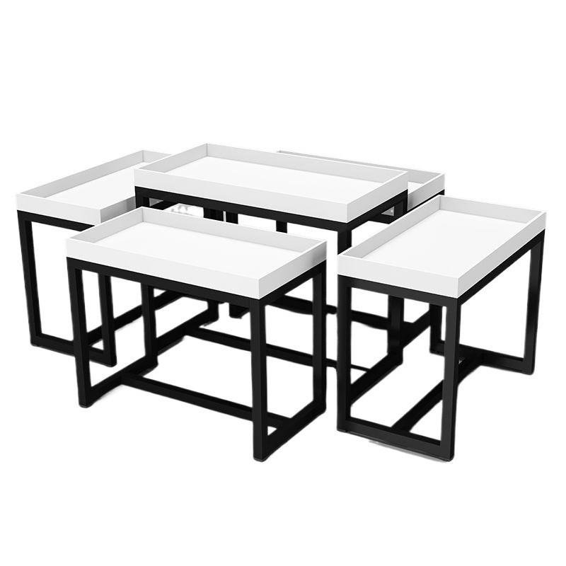 main_891146083809_0 쇼핑몰 하이앤로우 테이블 디스플레이 스탠드 슈퍼마켓 타이중 Z 아일랜드 스태킹 스탠드 스톨 과일 가게 디스플레이 스탠드 기타 - 이미지 1