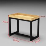 쇼핑몰 하이앤로우 테이블 디스플레이 스탠드 슈퍼마켓 타이중 Z 아일랜드 스태킹 스탠드 스톨 과일 가게 디스플레이 스탠드 기타 - 이미지 5