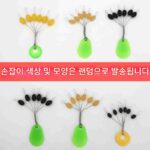 큰 올리브 모양의 빛나는 대형 우주 콩 실리콘 낚시 장비 전체 세트 낚시 액세서리 낚시 장비 - 이미지 5