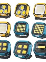 캠핑 조명 초장수명 배터리 야외 캠핑 캠핑 조명 충전식 휴대용 텐트 조명 LED 브라켓 비상 작업 조명