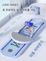 다기능 피트니스 보드 복부 휠 자동 리바운드 장비 홈 운동 체중 감량 훈련 복부 근육 얇은 배 인공물 - 이미지 5