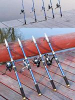 바다낚싯대 캐스팅 낚싯대 세트 초경량 장거리 캐스팅 낚싯대 조합 낚싯대 풀세트 실버잉어 빅헤드잉어 대어 바다낚싯대 풀세트 - 이미지 5