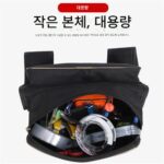 스팟 퀵릴리스 낚시 의자 가방 등받이 걸이 가방 다기능 등받이 걸이 도구 가방 소형 걸이 가방 낚시 상자 등받이 낚시 보관함 - 이미지 3