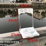 등받이가 있는 접이식 낚시 의자 좌석이 변형된 다와피쉬 낚시 장비 액세서리 두꺼워진 향기가 나는 상자 낚시 상자 - 이미지 3