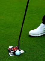 메를로 골프 아크릴 포켓 퍼팅 미러 퍼팅 자세 교정기 스윙 연습 미러 골프 용품 - 이미지 2