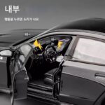 대형 BMW 5 시리즈 자동차 모조 5 시리즈 합금 자동차 모델 장난감 자동차 소년 컬렉션 수제 선물 - 이미지 3