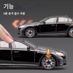 대형 BMW 5 시리즈 자동차 모조 5 시리즈 합금 자동차 모델 장난감 자동차 소년 컬렉션 수제 선물 - 이미지 5