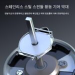 케말롱 골프 III 루야 마이크로 오브젝트 스피닝 릴, 대형 알루미늄 톱니 조각, 장거리 캐스팅, 사선 얕은 라인, 컵 낚싯릴 - 이미지 3