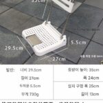 낚시 상자 등받이 좌석 방수 소프트 탄성 쿠션 액세서리 수정 및 설치 벤치 크기 범용 낚시 상자에 적합 - 이미지 2