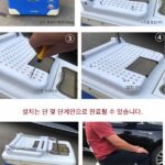 낚시 상자 등받이 좌석 방수 소프트 탄성 쿠션 액세서리 수정 및 설치 벤치 크기 범용 낚시 상자에 적합 - 이미지 4