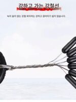 낚시 프리미엄 품질 초밀착 실리콘 스페이스 빈 고무 정품 대량 올리브 모양 낚시 장비 부티크 소형 액세서리 - 이미지 3