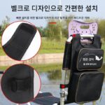 스팟 퀵릴리스 낚시 의자 가방 등받이 걸이 가방 다기능 등받이 걸이 도구 가방 소형 걸이 가방 낚시 상자 등받이 낚시 보관함 - 이미지 4