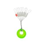 7+1 실리콘 프리미엄 투명 스페이스 빈 탑 빈 메인 라인 세트 낚시용품 낚시장비 스페이스 빈 혼합 - 이미지 5