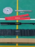 배드민턴 하이볼 트레이너 스윙 트레이너 싱글 더블 트레이닝 트레이닝 전문가 조절식 휴대용 - 이미지 4