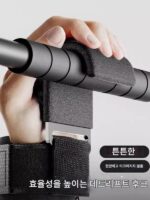 풀업 파워 후크 수평 막대 보조 장치 손에서 미끄러짐 방지 강화 금속 피트니스 손목 후크 파워 벨트 후크