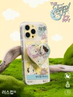 LUCKUP 마인드 리딩 퍼피 옐로우 Magsafe 자석 흡착 iPhone16ProMax/16Pro/15ProMax/14ProMax 호환 Apple 폰 케이스 - 이미지 3