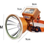 0 초고휘도 Niuwang 방수 강력한 조명 8 리튬 배터리 헤드 장착 A93502AW 손전등 광산 램프 0A9 헤드 램프 고출력 - 이미지 2
