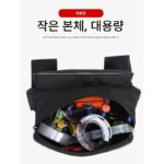 탭 낚시 의자 백백 두꺼워진 도구 가방 낚시 상자 작은 사이드 가방 낚시 배낭 유럽 스타일 낚시 장비 보관 가방 하드 쉘 - 이미지 3