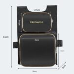 낚시 의자 등받이 가방 두꺼워진 다기능 범용 소형 가방 이중 낚싯대 상자 낚싯대 보관 하드 가방 낚싯대 액세서리 - 이미지 4