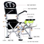 낚시 의자 등받이 가방 두꺼워진 다기능 범용 소형 가방 이중 낚싯대 상자 낚싯대 의자 보관 하드 가방 낚싯대 액세서리 - 이미지 2