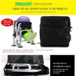 낚시 의자 등받이 가방 두꺼워진 다기능 범용 소형 가방 이중 낚싯대 상자 낚싯대 의자 보관 하드 가방 낚싯대 액세서리 - 이미지 3