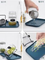 콩나물을 직접 키워보세요! DIY 넓은 입구 발아병 메이슨병 심기병 콩나물과 녹두콩나물 수경재배 세트 / - 이미지 3