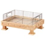 상업용 호텔 뷔페 튀김 음식 진열대 나무 쟁반 스테인리스 스틸 과일 빵 바구니 오픈 디스플레이 칼 붙이 쟁반 - 이미지 5