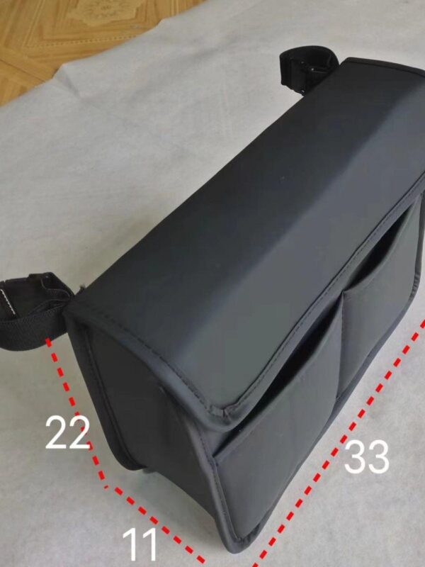 삼륜차 유모차 휠체어 팔걸이 낚시 상자 보관 가방 측면 걸이 가방 뒷면 걸이 가방 방수 및 내구성 보관 가방