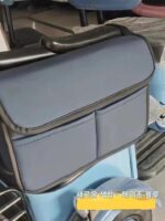 삼륜차 유모차 휠체어 팔걸이 낚시 상자 보관 가방 측면 걸이 가방 뒷면 걸이 가방 방수 및 내구성 보관 가방 - 이미지 2