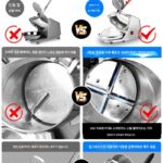 상업용 방음 스무디 머신 전자동 조리 주스 분쇄 얼음 밀크티 숍 범용 커버 포함 다기능 빙수 - 이미지 3