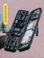 초보자를 위한 가방 포함 골든 엘리펀트 루야 낚싯대 풀세트 스피닝 릴 루야 낚싯대 장거리 캐스팅 블랙 워터 드롭 낚싯대 세트