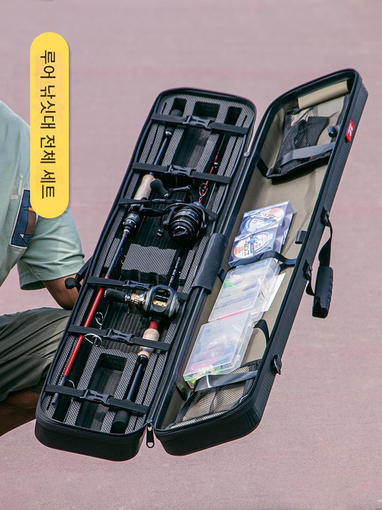 main_908243758023_0-1 초보자를 위한 가방 포함 골든 엘리펀트 루야 낚싯대 풀세트 스피닝 릴 루야 낚싯대 장거리 캐스팅 블랙 워터 드롭 낚싯대 세트 - 이미지 1