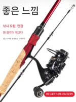 초보자를 위한 가방 포함 골든 엘리펀트 루야 낚싯대 풀세트 스피닝 릴 루야 낚싯대 장거리 캐스팅 블랙 워터 드롭 낚싯대 세트 - 이미지 4