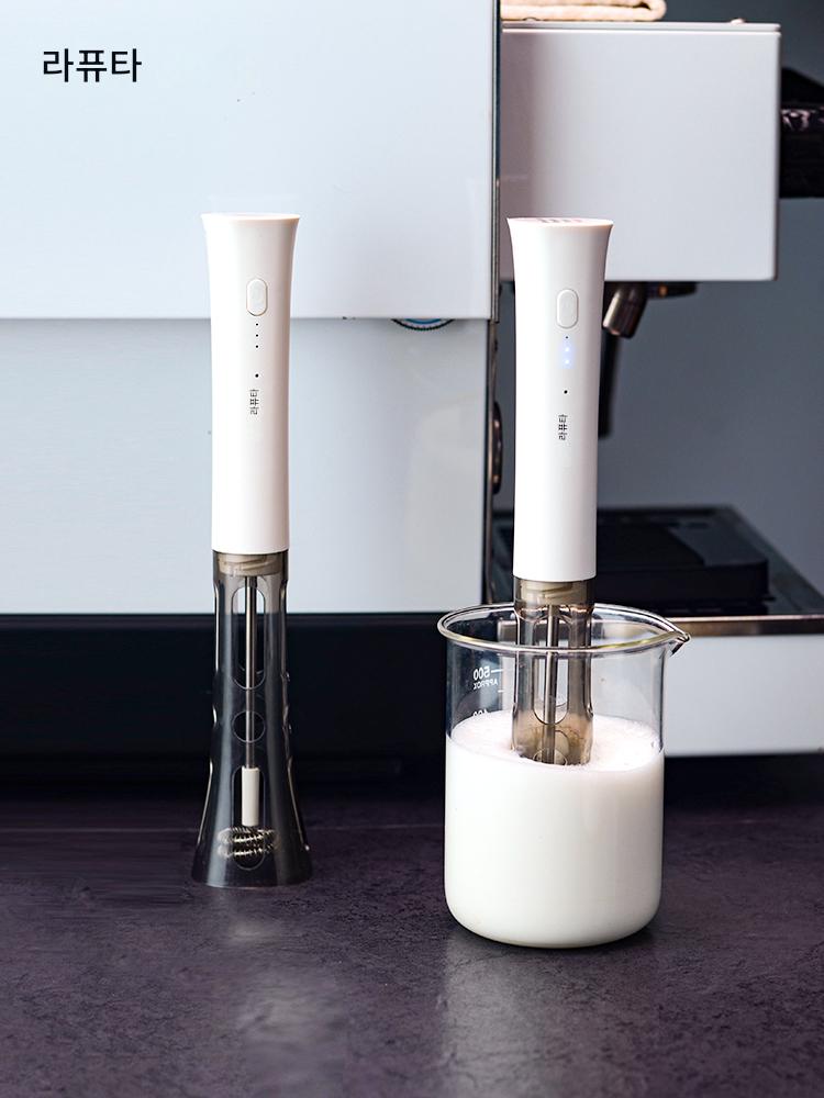 main_908318530020_0-1 라퓨타 레톤 커피 밀크 프로더 전기식 스틱 프리핸즈 밀크 프로더 아이스 라떼 센더 - 이미지 1