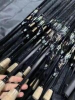 2024년 신규 야생 낚시 의자 접이식 낚시 상자 초경량 낚싯대 핸드 낚싯대 낚시 우산 낚시 장비 어부 낚싯바늘 물고기 - 이미지 4