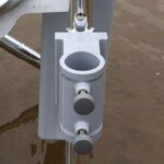 헝관 낚시 의자 액세서리 보관함, 포탑형 물고기 미끼 트레이 랙, 우산형 랙, 컵 홀더, 리프팅 다리, 발톱 도구 상자 버클 - 이미지 3