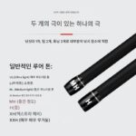 초장거리 캐스팅 루어로드 세트 H/MH 초경량 건 스트레이트 핸들 싱글로드 바다낚시 배스 앵커 낚싯대 풀세트 정품 - 이미지 4