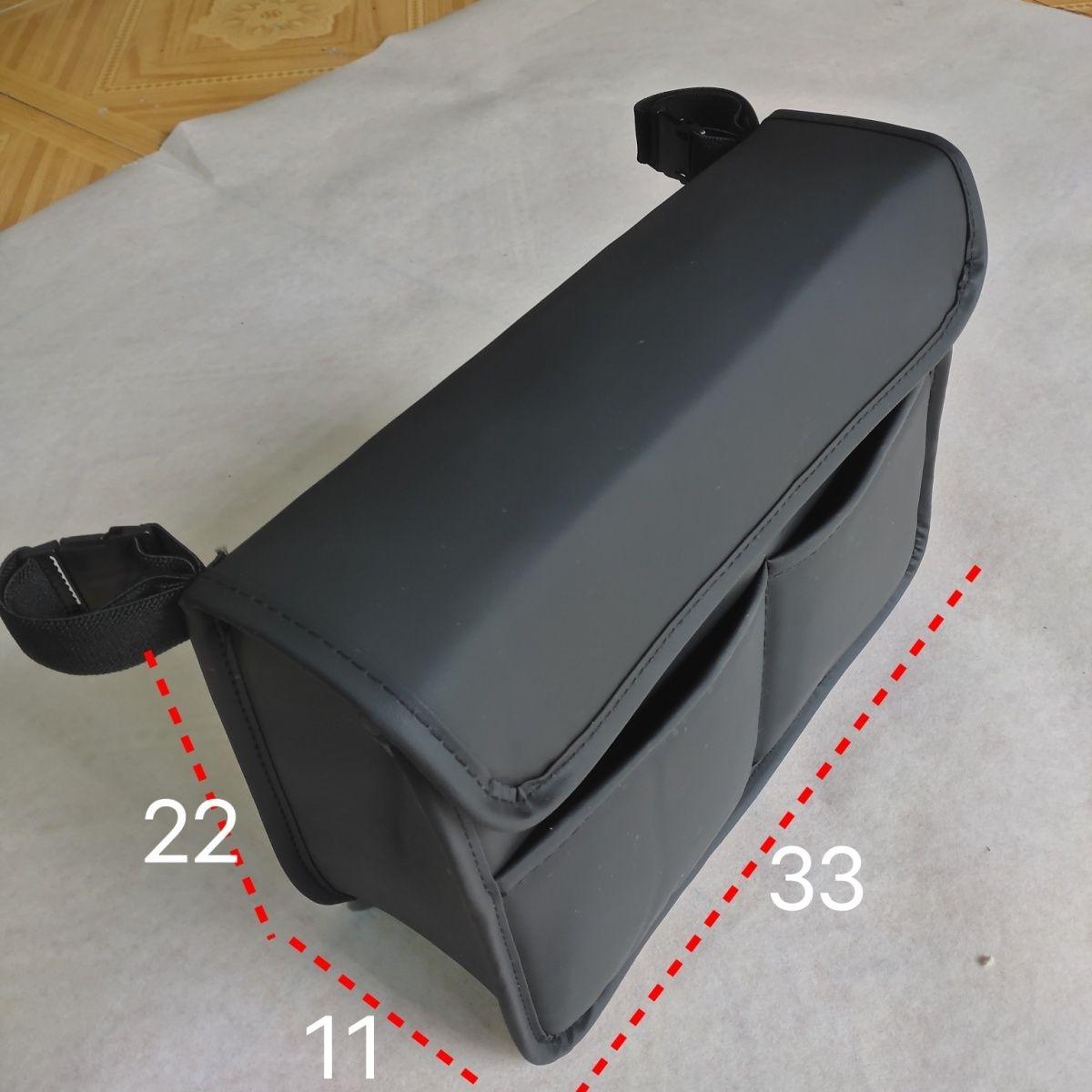 main_914884263554_0-1 삼륜차 유모차 휠체어 팔걸이 낚시 상자 보관 가방 측면 걸이 가방 뒷면 걸이 가방 방수 및 내구성 보관 가방 - 이미지 1