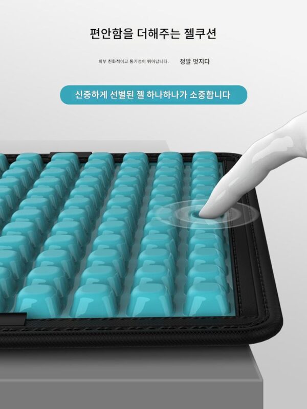 라이헨 낚시 박스 쿠션 쿨링 패드 방수 여름 쿠션 여름 두꺼운 젤 통기성 의자 좌석 쿠션 엉덩이 쿠션