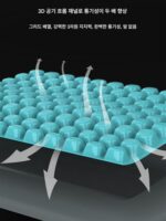 라이헨 낚시 박스 쿠션 쿨링 패드 방수 여름 쿠션 여름 두꺼운 젤 통기성 의자 좌석 쿠션 엉덩이 쿠션 - 이미지 2
