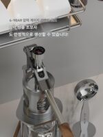 알레만 V58 이탈리아 커피 머신 소형 미니 휴대용 홈 야외 캠핑 에스프레소 - 이미지 3