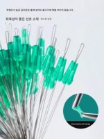 서브라인 꼬임방지 원두 실리콘 원두 8자형 링로드 팁 대용량 스페이스 원두 야생낚시 붕어 라인 세트 액세서리 - 이미지 4