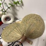 여름철 아기 노인을 위한 순수 손으로 짠 갈대잎 부채, 모기 퇴치 및 시원함 제공, 중국식 수제 갈대잎 부채 - 이미지 4