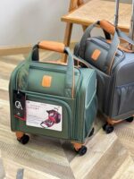 [신색] 일본 수출용 16인치 소형 캐리어 트롤리 케이스 무료 위탁 수하물 초경량 캐리어