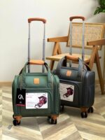 [신색] 일본 수출용 16인치 소형 캐리어 트롤리 케이스 무료 위탁 수하물 초경량 캐리어 - 이미지 3